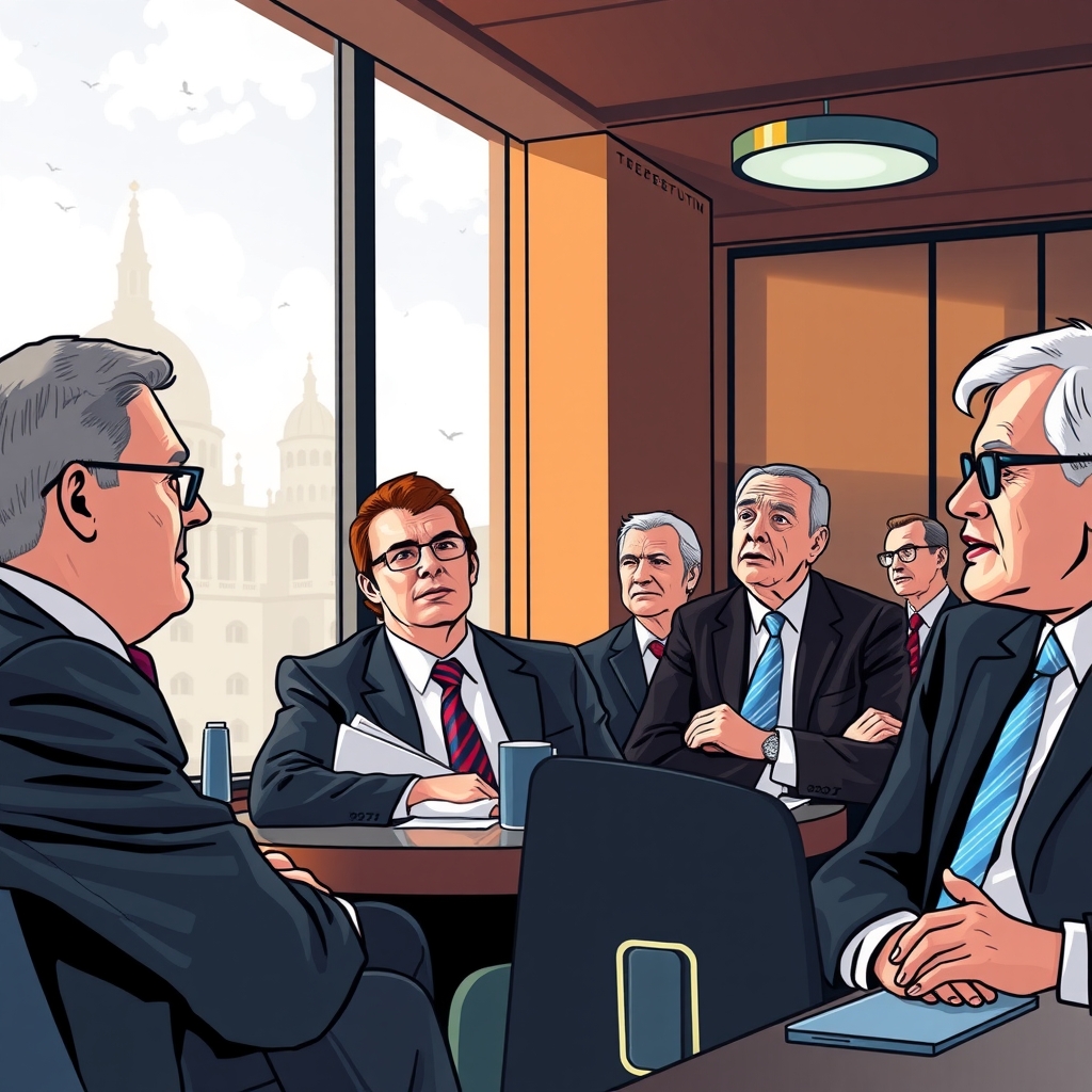 Begleitende Illustration zu Banken erwarten höhere Steuern im Haushalt