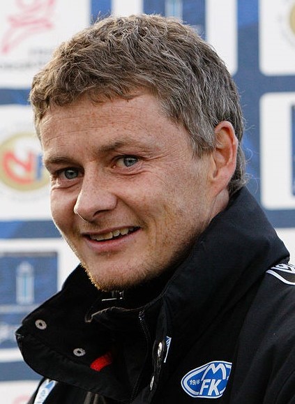 Ole Gunnar Solskjaer nach einem Spiel 2011 zwischen Tiller und Molde, einem von ihm trainierten Verein.