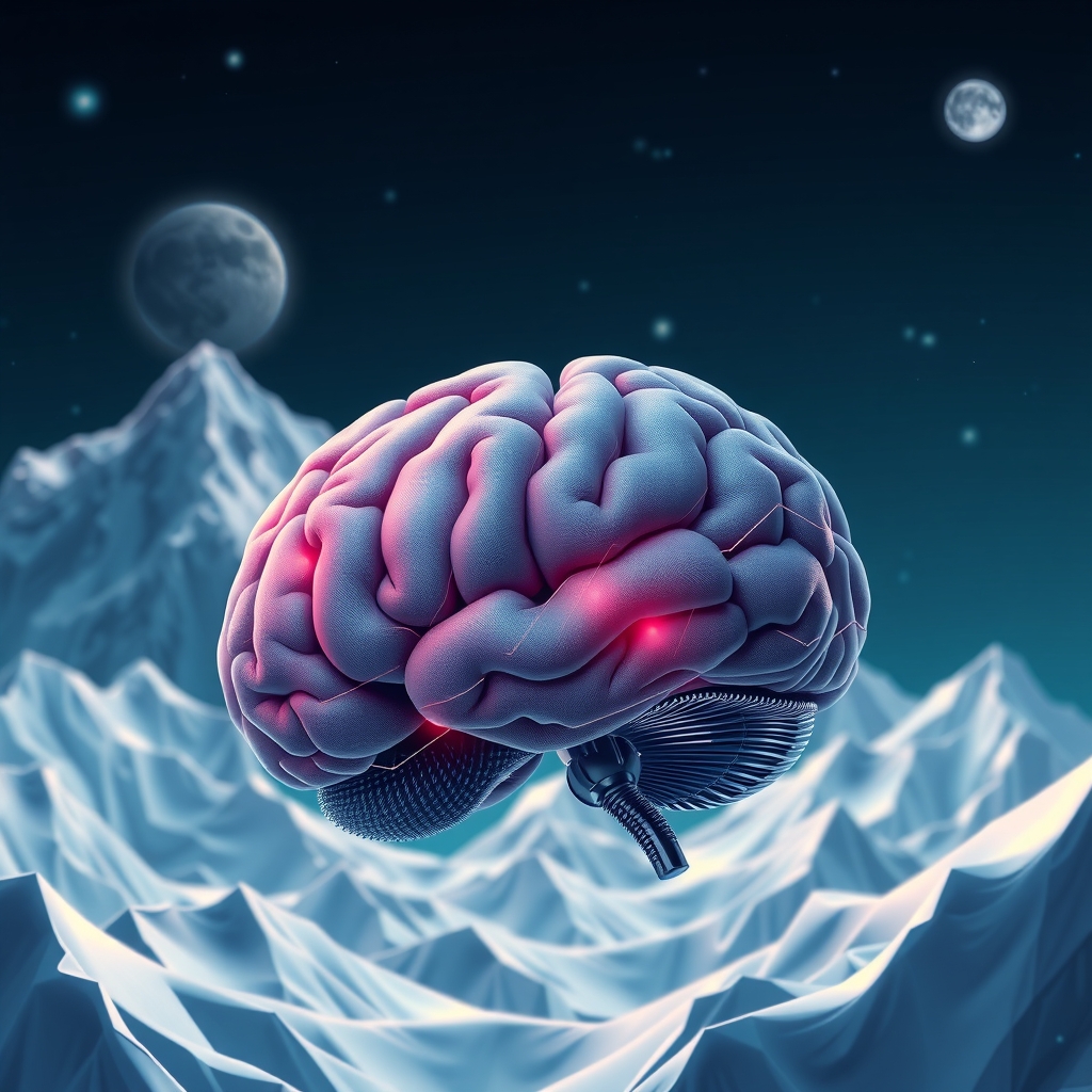 Begleitende Illustration zu Google AI startet „Polar Peaks“-Lektion zu Neurowissenschaft und KI-Kompetenz