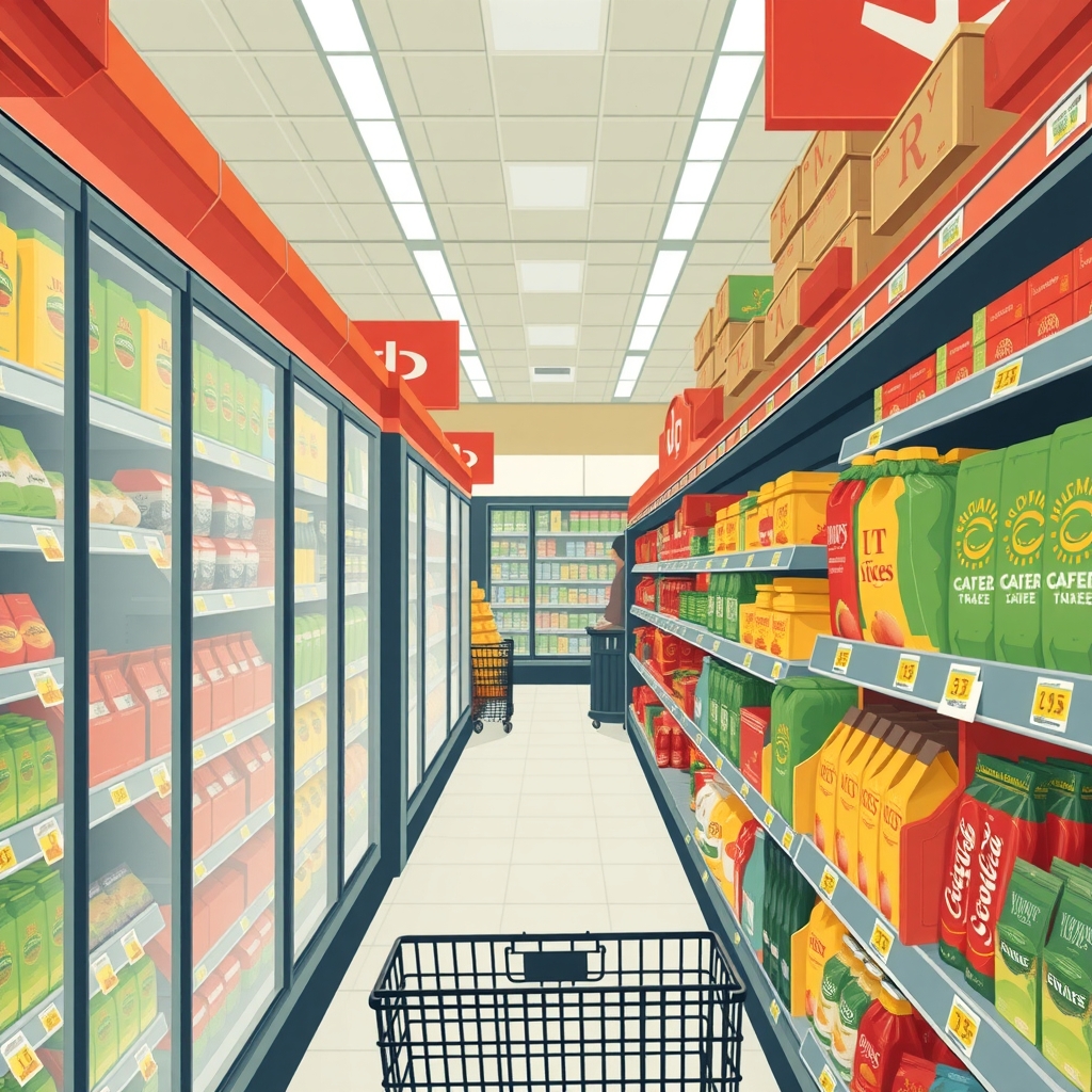 Begleitende Illustration zu US-Inflation steigt über Prognosen, Amerikaner kämpfen