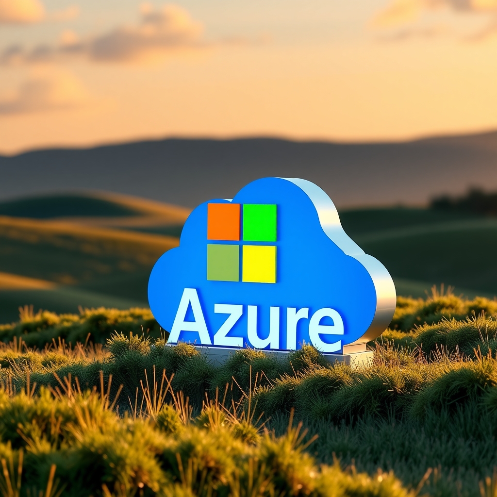 Illustration éditoriale pour Microsoft dévoile le chiffre d'affaires d'Azure : 33,2 milliards de dollars