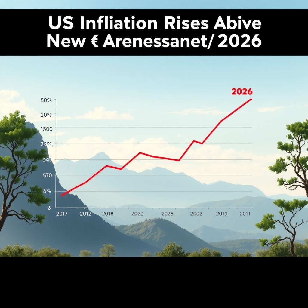 Redaktionelle Illustration zu US-Inflation steigt über Prognosen, Amerikaner kämpfen