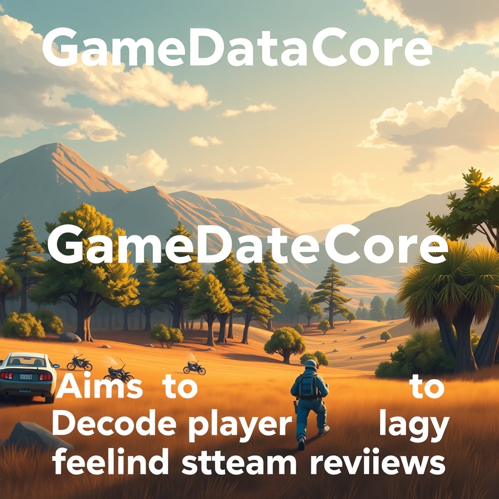 Redaktionelle Illustration zu GameDataCore will Spielergefühle jenseits von Steam-Rezensionen entschlüsseln